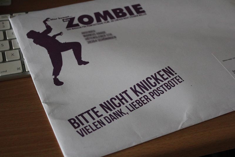 Neues Magazin Der Zombie Unbedingt Ansehen Nerdshit Nichts Fur Spielverderber